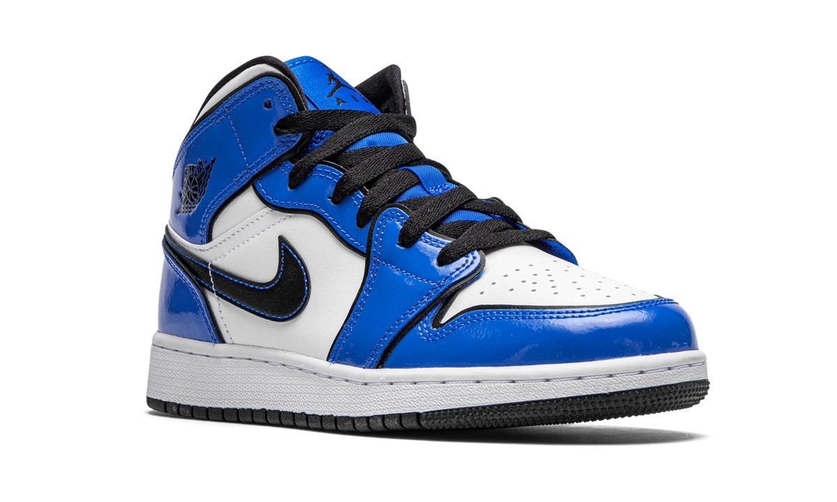 Air Jordan 1 Mid SE GS Signal Blue BQ6931 402