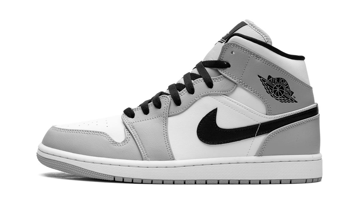 Air Jordan 1 Mid Light Smoke Grey 554724 092