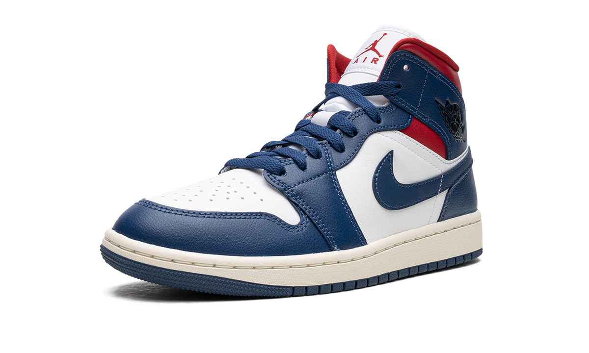 AIR JORDAN 1 MID WMNS Blue / Red BQ6472 146